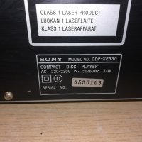 sony cdp-xe530 cd player-внос швеицария, снимка 17 - Ресийвъри, усилватели, смесителни пултове - 20739956