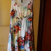 Дам.рокля-"COLOURS"-/вискоза/-цвят-шарена. Закупена от Италия., снимка 1 - Рокли - 22610548