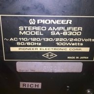 ПОРЪЧАН-pioneer sa-6300 amplifier-made in japan-внос швеицария, снимка 11 - Ресийвъри, усилватели, смесителни пултове - 16484104