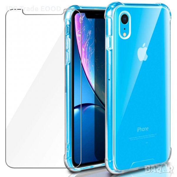 IPhone XR кейс + стъклен протектор, снимка 1