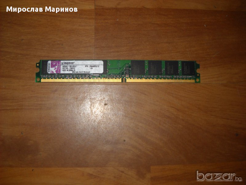 102.Ram DDR2 800 MHz,PC2-6400,1Gb, снимка 1