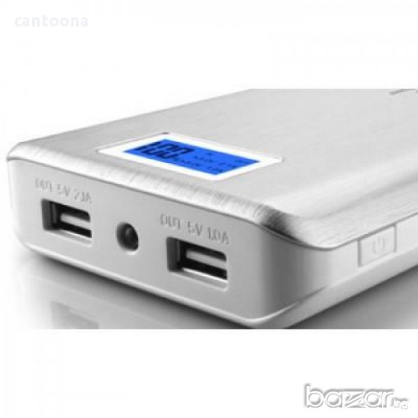 Външна мобилна акумулаторна батерия Power Bank 20000 mah с дисплей, снимка 1