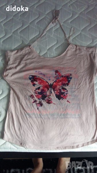 тениска с пеперуди, снимка 1