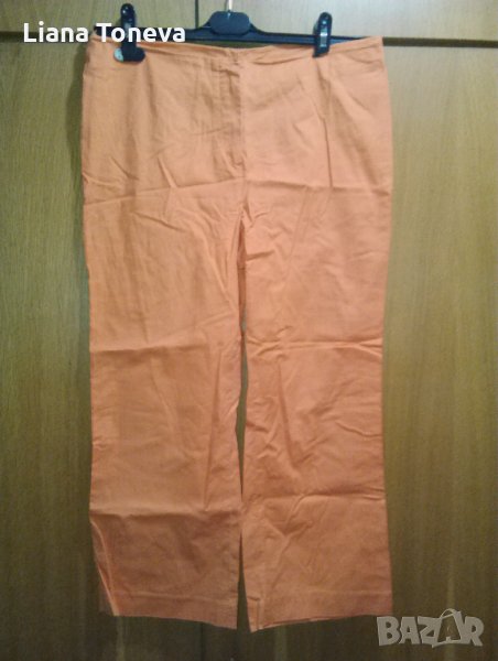 оранжев панталон седем-осми на "Дика", снимка 1