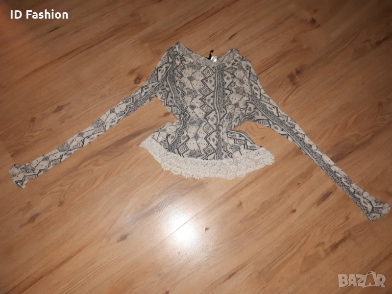 Интересна дамска блуза, снимка 1