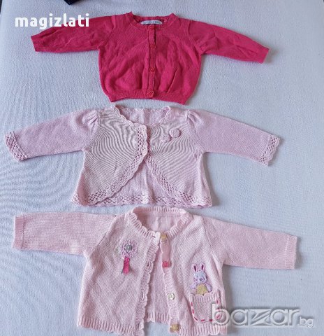 Лот жилетки Next и George 0-3 месеца , снимка 4 - Комплекти за бебе - 16913387