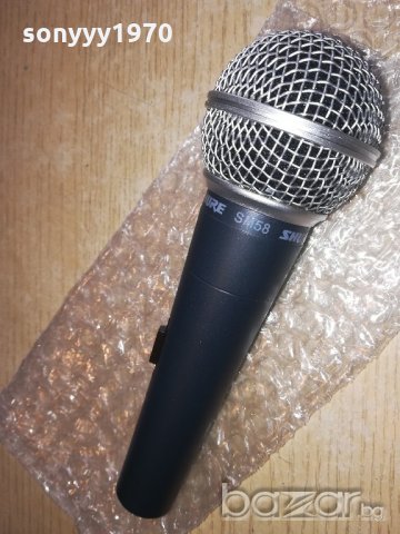 shure sm58-професионален качествен микрофон, снимка 15 - Микрофони - 21109523