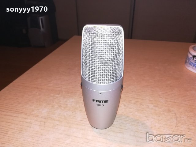 fame cu3-марков микрофон-внос швеицария, снимка 3 - Микрофони - 20742659