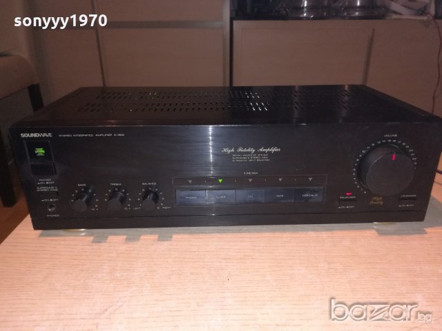 soundwave a-900-stereo amplifier-внос швеицария, снимка 5 - Ресийвъри, усилватели, смесителни пултове - 20257193