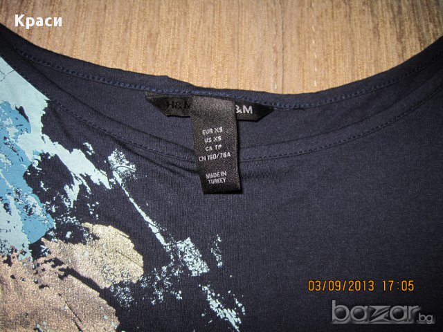 Блузка с 3/4 ръкав Н&М - С р-р, снимка 6 - Блузи с дълъг ръкав и пуловери - 17465416