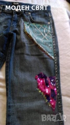 100%ОРИГИНАЛНИ винтидж дънки DOLCEGABBANA-D&G, снимка 2 - Дънки - 22192404