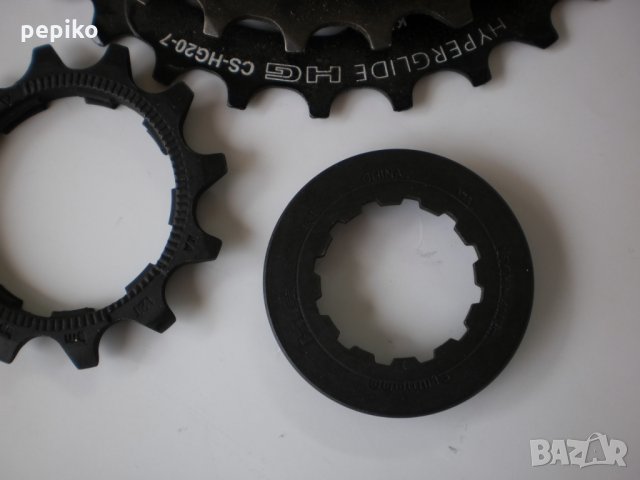 Продавам колела внос от Германия венец касета на шлици SHIMANO HIPERGLYDE HG CS-HG20-7, снимка 4 - Части за велосипеди - 23087190