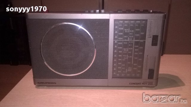 grundig concert boy 220a-внос швеицария, снимка 4 - Ресийвъри, усилватели, смесителни пултове - 18018276