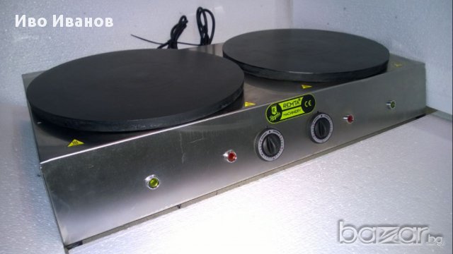 Продавам електрически двоен котлон за катми, снимка 5 - Обзавеждане на кухня - 12943996