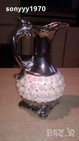 ретро колекция-красива кана с перли-внос швеицария, снимка 2 - Колекции - 22059714