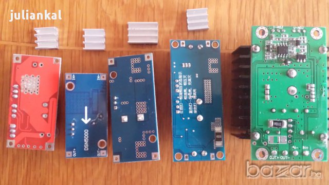 Понижаващ преобразовател блок с регулиране на ток и напрежение.1.25-30В. 3 А  5 А , снимка 4 - Друга електроника - 9746294