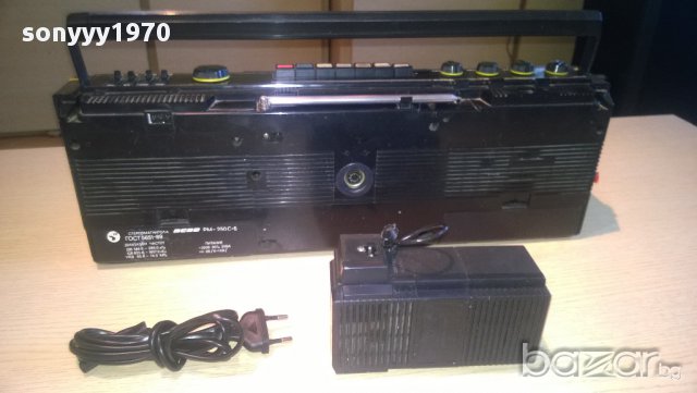 вега рм-250c-5-руски стерео касетофон+оригинален адаптор, снимка 12 - Радиокасетофони, транзистори - 10834736