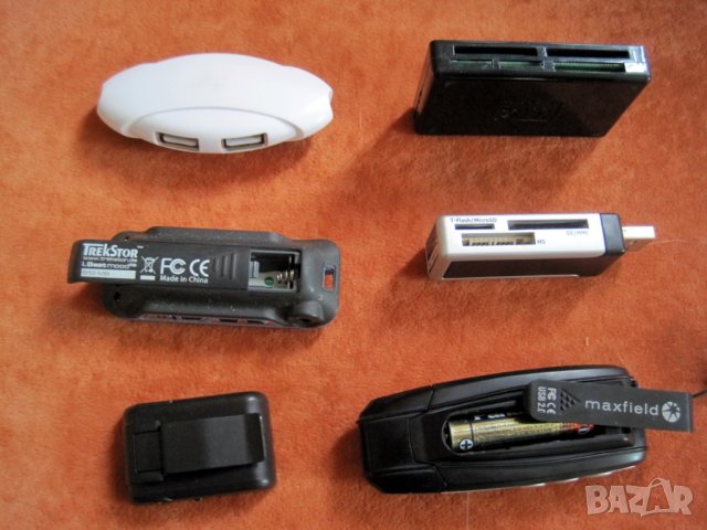 Четец за карти, кард рийдър, МП3 преър, Card Reader, USB Hub, Mp3 player, снимка 3 - Друга електроника - 22393587