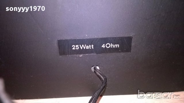 Ретро тонколони-27х18х16см-25watt/4ohm-внос швеицария, снимка 10 - Тонколони - 17550631