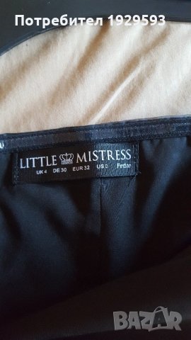 Официална рокля марка Little Mistress номер XS, снимка 5 - Рокли - 22116719