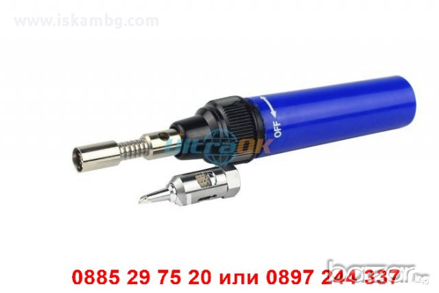 Газов поялник / горелка Средна 30w-100w 1300º C