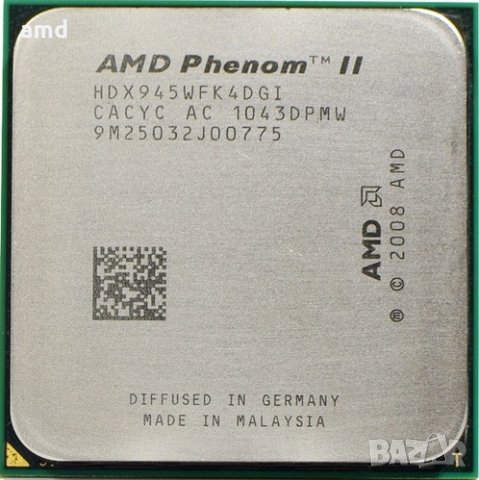 AMD Phenom II X4 945 /3.0GHz/, снимка 2 - Процесори - 21600499