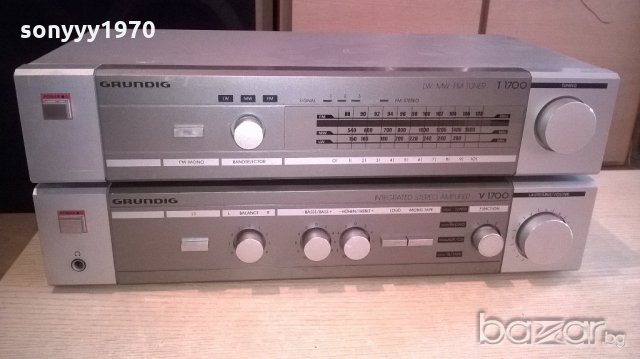 grundig-amplifier-за ремонт+grundig-tuner-здрав-внос швеицария, снимка 4 - Ресийвъри, усилватели, смесителни пултове - 20204753