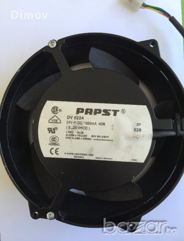 Вентилатор PAPST  DV 6224, снимка 2 - Друга електроника - 15123837