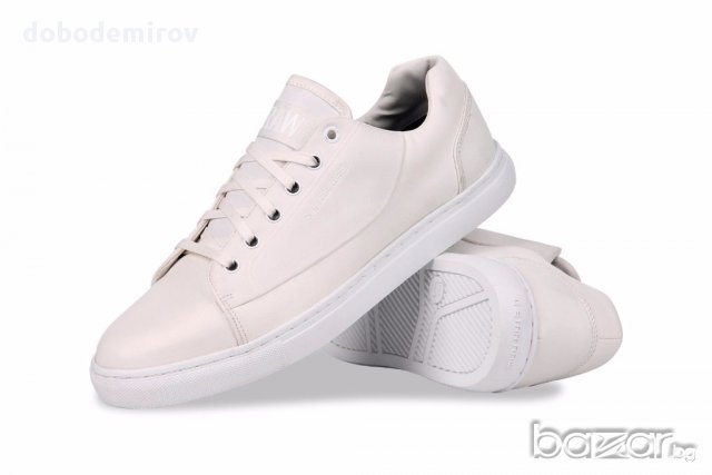 Нови бели кожени спортни обувки G Star Thec, оригинал  , снимка 7 - Маратонки - 17312043