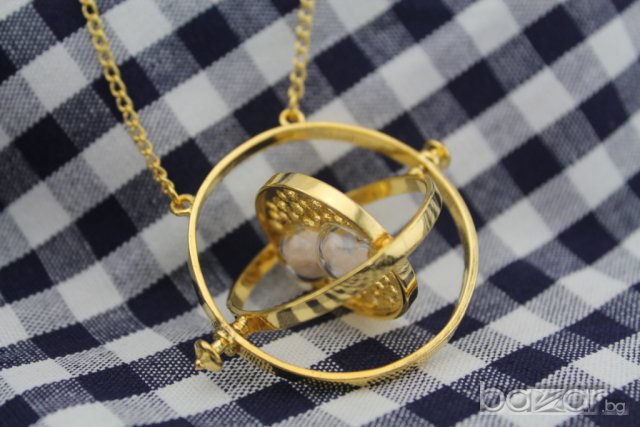 Хари Потър Harry Potter Time Turner Колие Времевърт на Хърмаяни Грейнджър Hermione Granger, снимка 6 - Колиета, медальони, синджири - 7495306