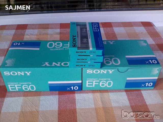 SONY EF60 аудио касети, снимка 8 - Други - 16374116