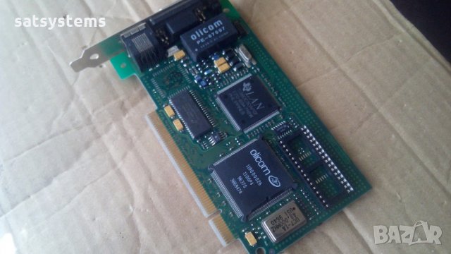 PCI 16/4 token ring network adapter card Olicom OC-3137, снимка 4 - Мрежови адаптери - 22874711