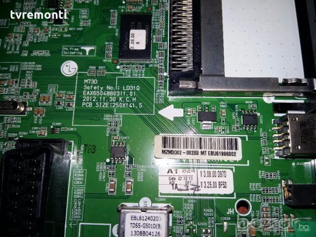 Main AV EAX65048803 V1.0 EBU61996801, снимка 2 - Части и Платки - 18530784