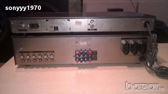 Sony amplifier+sony tuner-made in japan-внос швеицария, снимка 10 - Ресийвъри, усилватели, смесителни пултове - 14020788