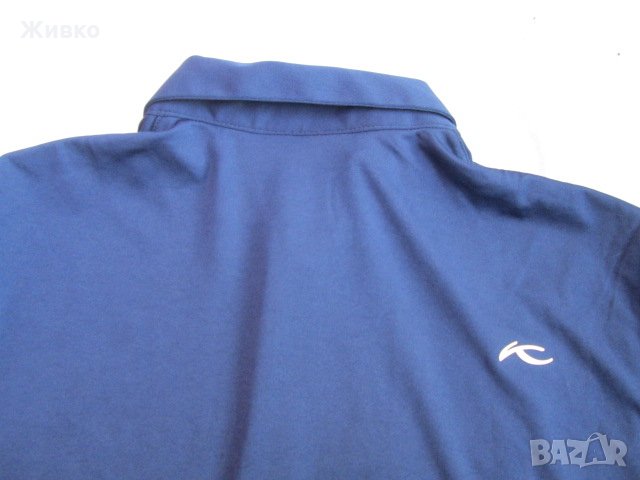 KJUS маркова спортна туристическа тениска от полиестер размер 50/M., снимка 7 - Тениски - 25653235