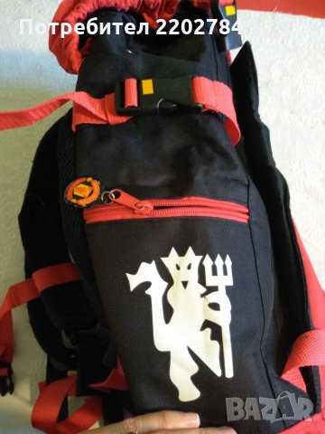 Раница, шапка,спален плик и калъфка Манчестер Юнайтед Manchester United, снимка 9 - Фен артикули - 25658752