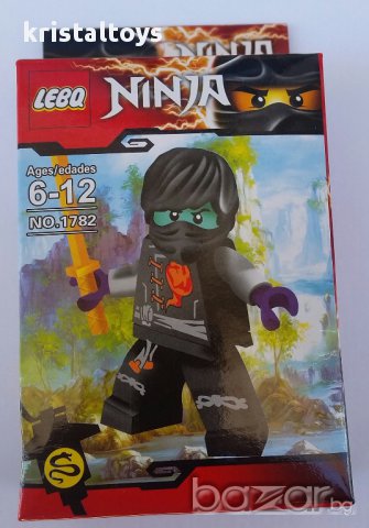 Конструктори Нинджа Ninja - осем различни героя, снимка 2 - Рисуване и оцветяване - 17855891