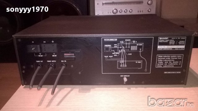 sharp  rs-1288h tuner deck/apss-made in japan-from uk, снимка 13 - Ресийвъри, усилватели, смесителни пултове - 17063543