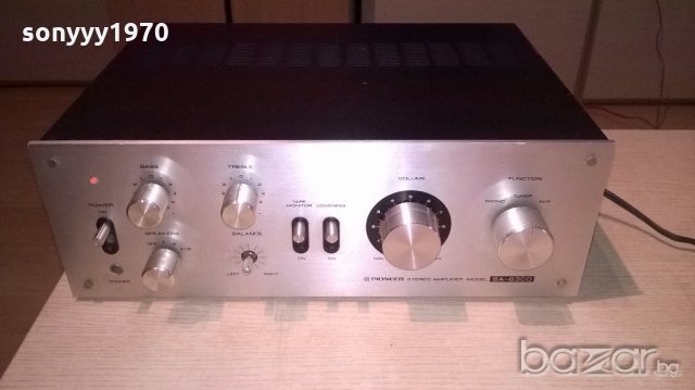 ПОРЪЧАН-pioneer sa-6300 stereo amplifier-made in japan-внос швеицария, снимка 3 - Ресийвъри, усилватели, смесителни пултове - 18708221