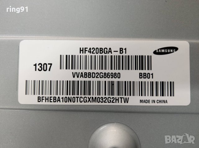 T-Con - 50T11-C02 TV Samsung UE42F5300AW, снимка 2 - Части и Платки - 25733936