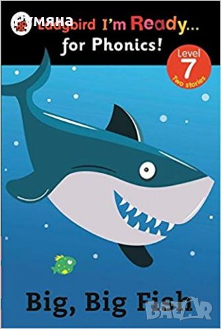 Детски образователни книжки: Ladybird I'm Ready for Phonics Big Big Fish Level 7, снимка 1 - Детски книжки - 23296854