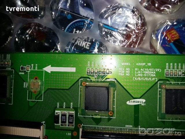  Y-BUFFER BOARD LJ41-08594A LJ92-01739A , снимка 2 - Части и Платки - 18758117