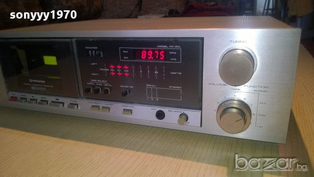 pioneer rx-30l-stereo cassette receiver-made in japan, снимка 10 - Ресийвъри, усилватели, смесителни пултове - 9040357