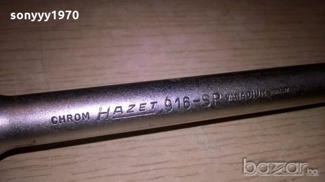 hazet-916-sp-chrom vanadium-germany-29см-внос швеицария, снимка 10 - Други инструменти - 19305574