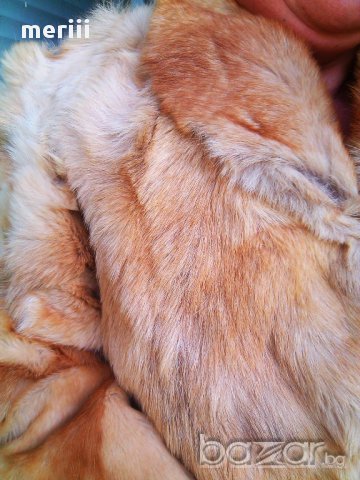 Палто от 100% естествена кожа от лисица, снимка 15 - Палта, манта - 11572087