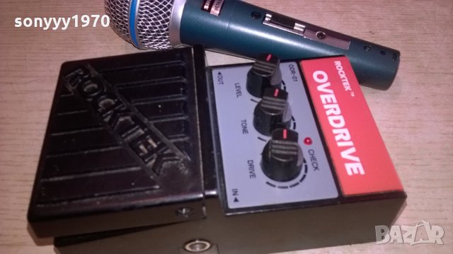 shure & overdrive-внос швеицария, снимка 2 - Микрофони - 25169918