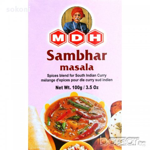 MDH Sambhar / МДХ Подправка микс Самбар Масала 100гр