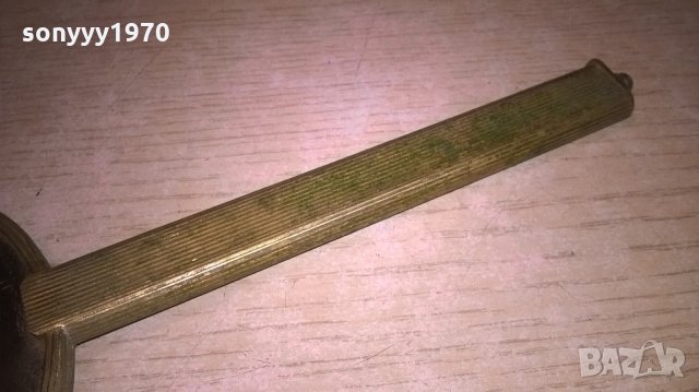 АНТИКА-ретро огледало-внос швеицария-30х12см, снимка 4 - Колекции - 21819943