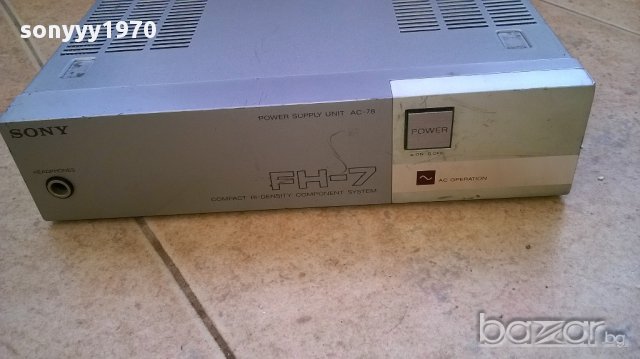 sony fh-7/ac-78-power supply-внос швеицария, снимка 6 - Ресийвъри, усилватели, смесителни пултове - 12390808