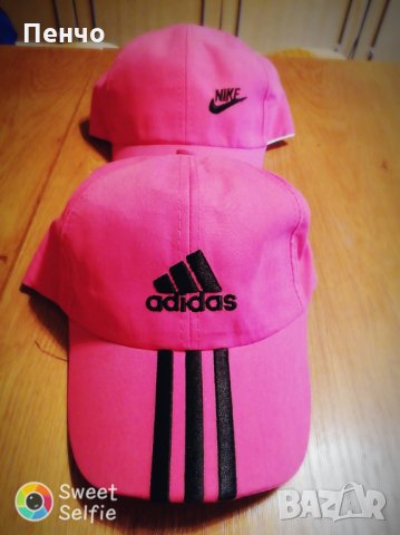 Дамска мъжка шапка с козирка бродирана 3D емблема лого марка на Адидас Найк Adidas Nike подарък , снимка 15 - Шапки - 26123983